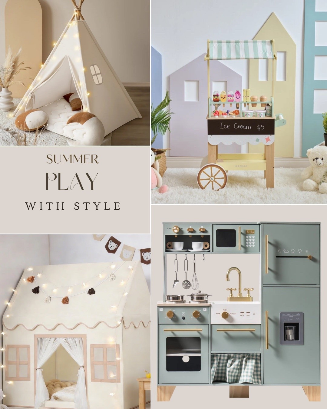 I found so many adorable child kitchens, playhouses, bounce houses, tents and more!  Summer is coming and we need all the toys to keep everyone happy and entertained!

@wayfair is having their Way Day where up to 80% off and free shipping and tons of flash deals! #WayDay is only for three days!  April 25th-27th!

#Wayfair #WayfairPartner #ad 

shop.ltk #liketkit liketk.it

#LTKKids #LTKmomlife #LTKdayinmylife