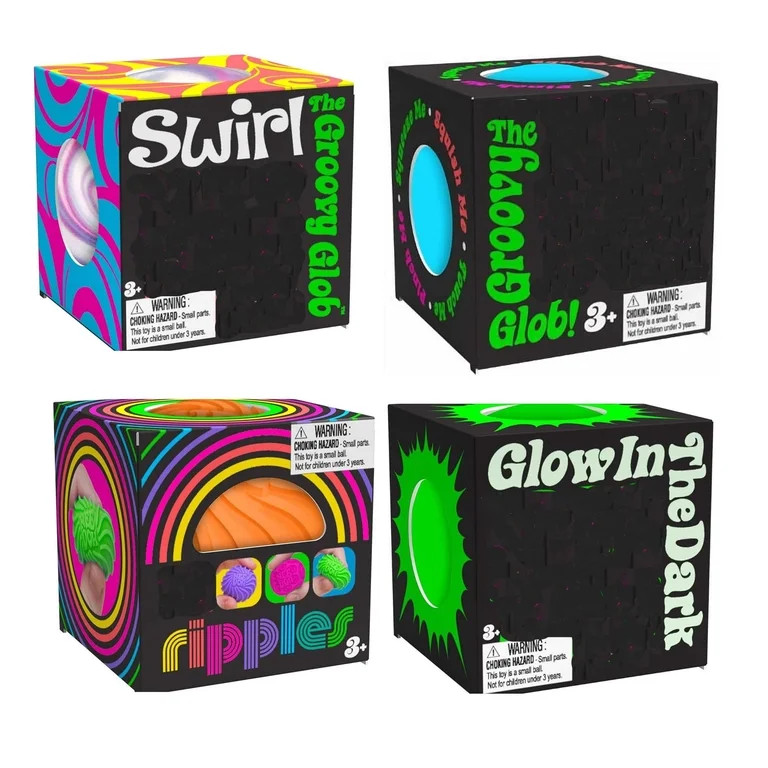 2026 new Stress Egg SqueeseToys,Egg Squishies FidgetToys, Slow Rising Colorful Marbled Stress Bal... | Walmart (US)