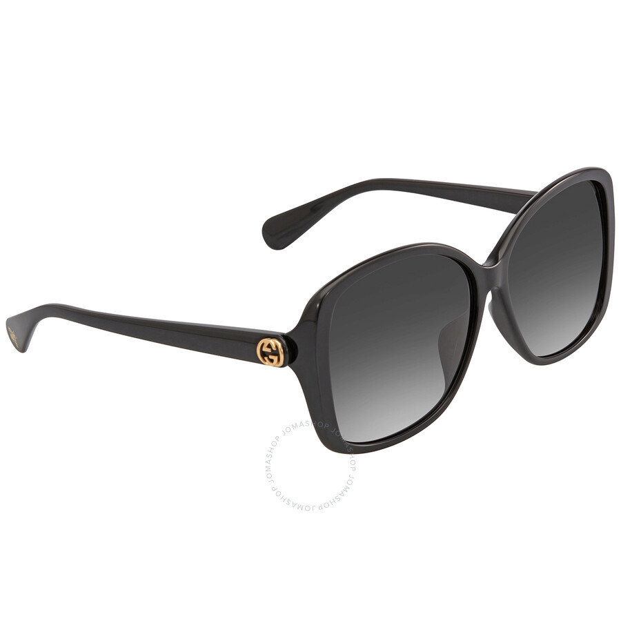 Gucci Grey Butterfly Ladies Sunglasses GG0950SA 001 61 | Jomashop.com & JomaDeals.com