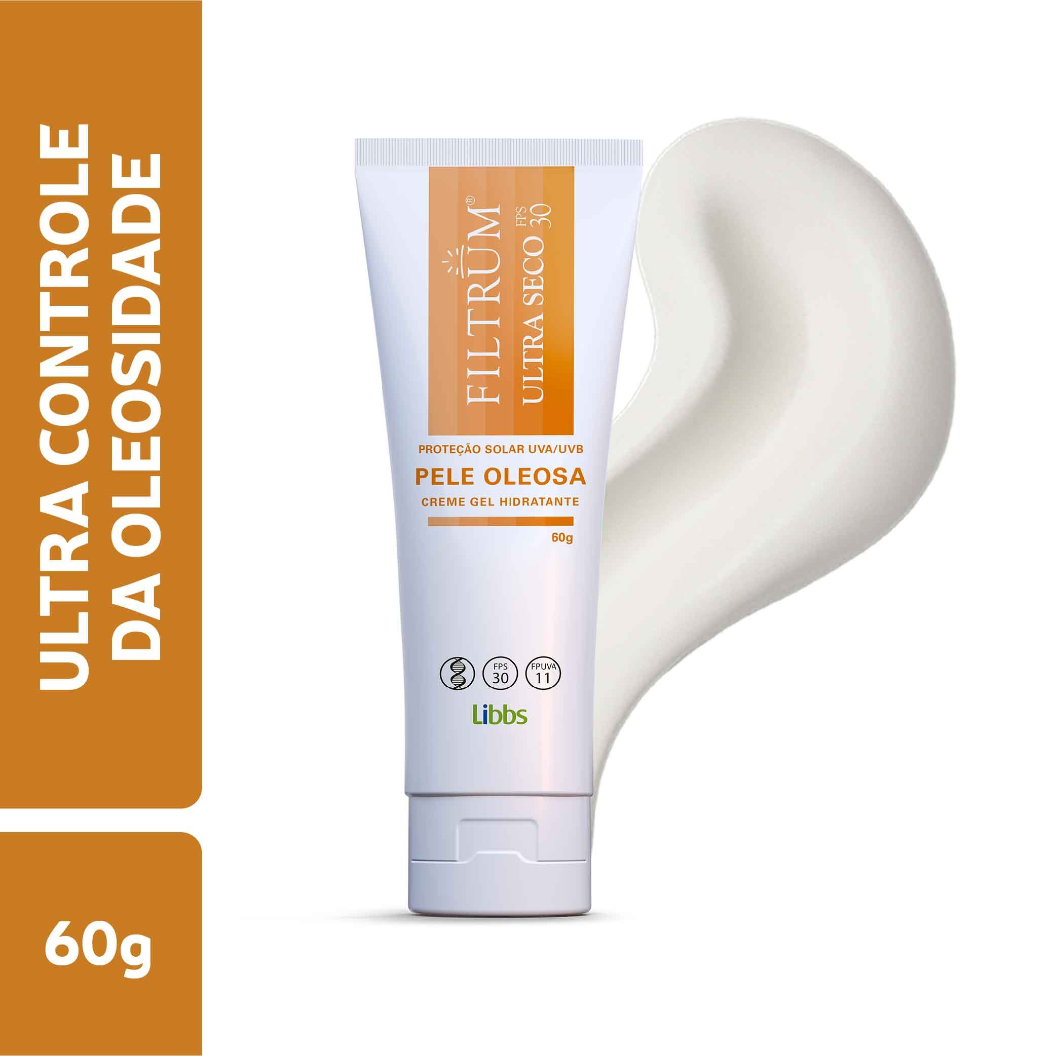 Protetor Solar Facial Filtrum Ultra Seco FPS 30 60g em promoção | Drogasil | Drogasil (BR)