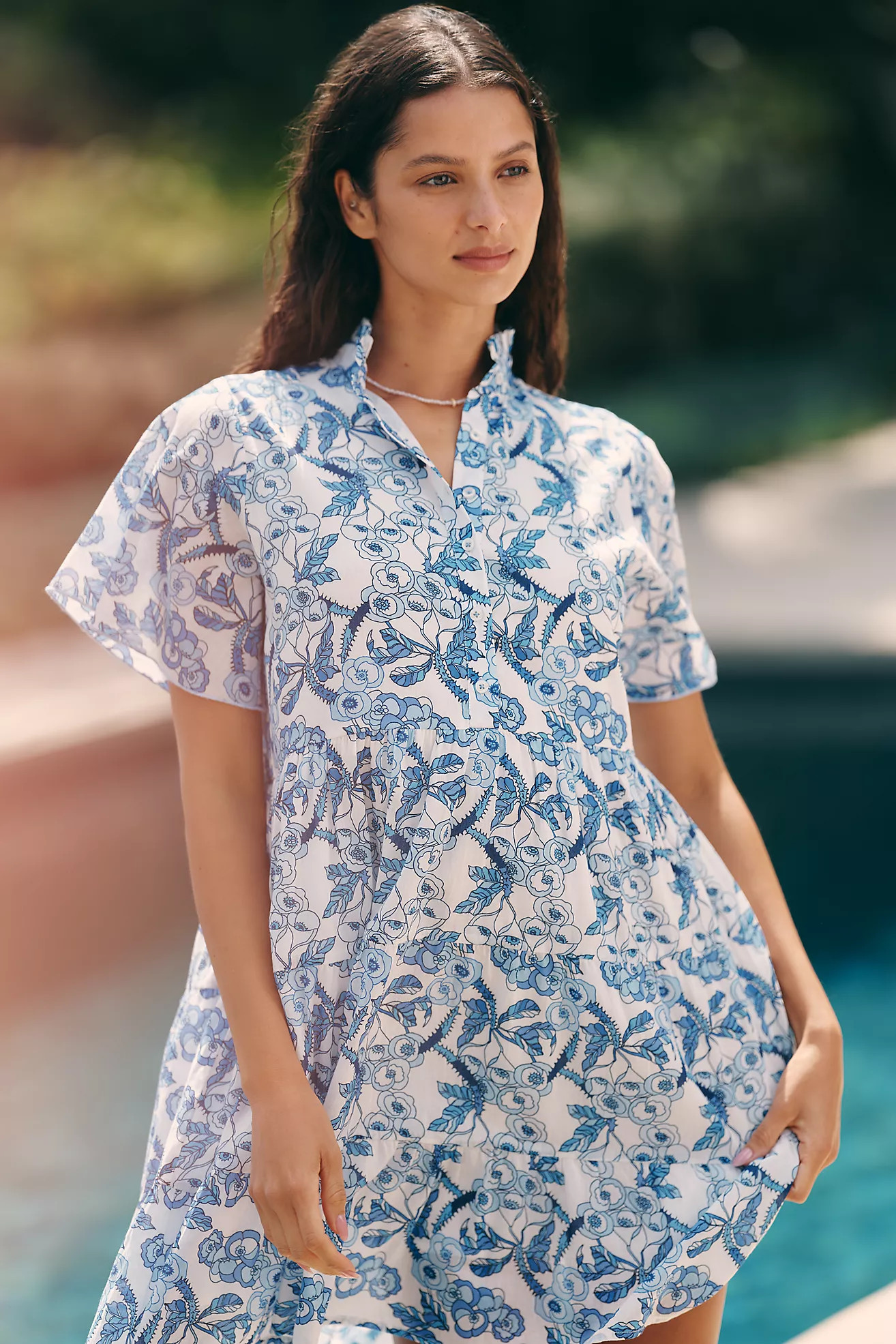 Ro's Garden Vibeka A-Line Mini Dress | Anthropologie (US)