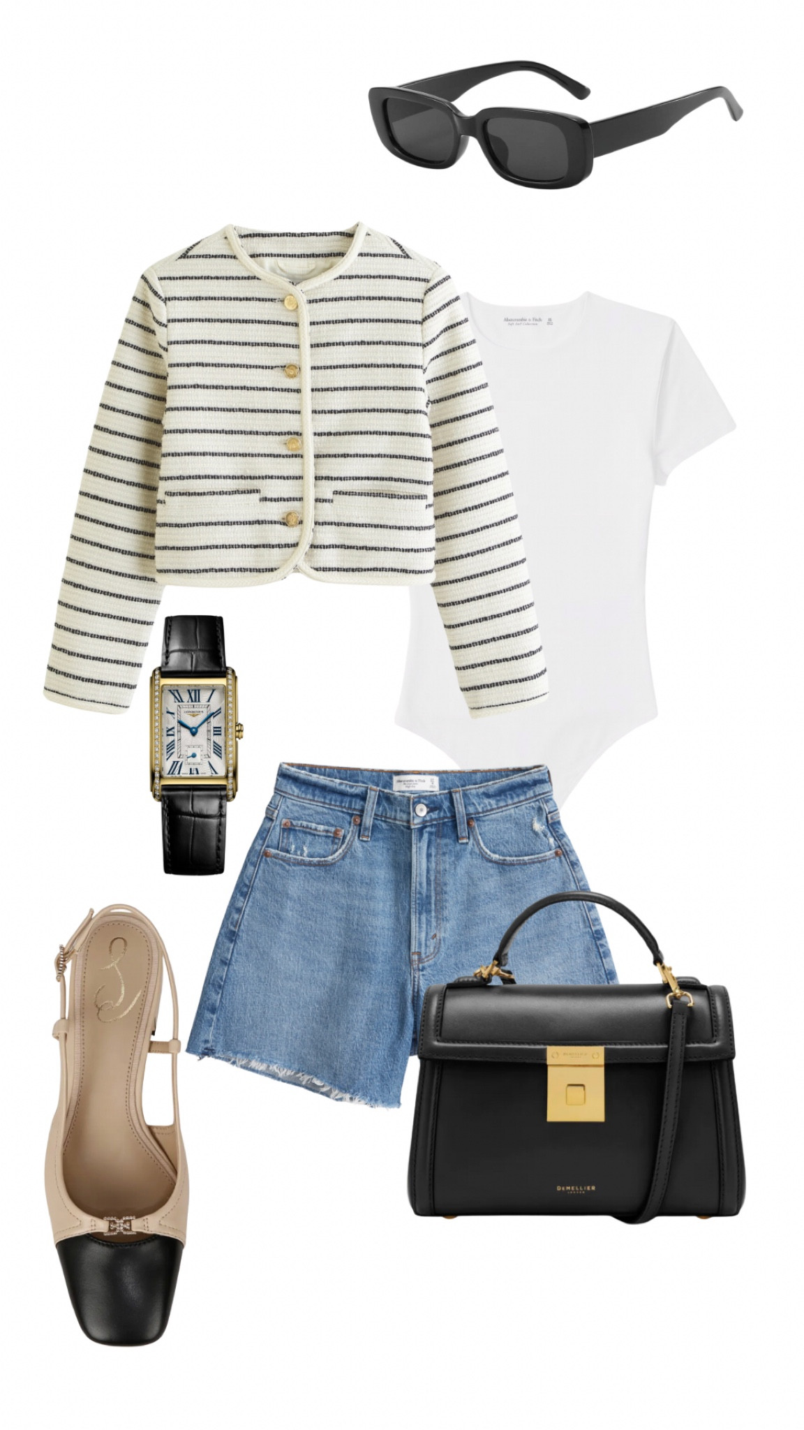 Nothing beats a classy spring outfit like this one! 🖤✨ 

#LTKfindsunder100 #LTKSeasonal #LTKshoecrush