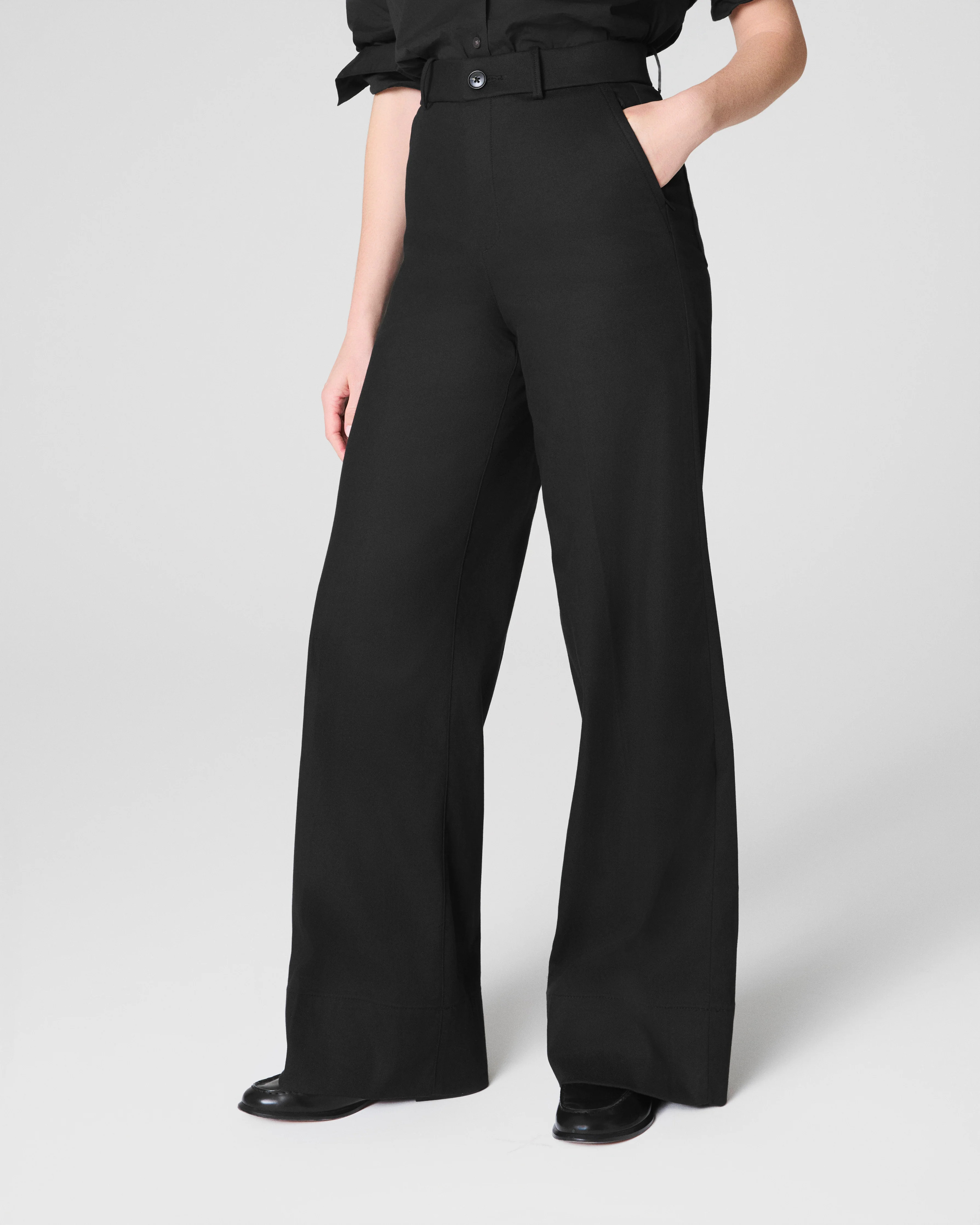 SPANXsupersmooth™ Stretch Twill Wide Leg Pant | Spanx