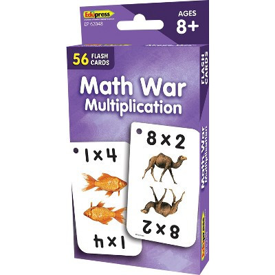 Edupress™ Math War (Multiplication) Flash Cards | Target