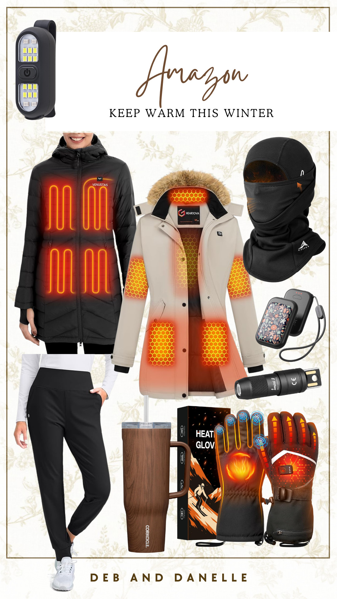 We continue to take our morning walks, even in the cold of Winter. Here are some items we are using to keep warm as well as a few extra accessories we enjoy for our early walks.  

 

#LTKdayinmylife #LTKfitnessgoals #LTKmorningroutine