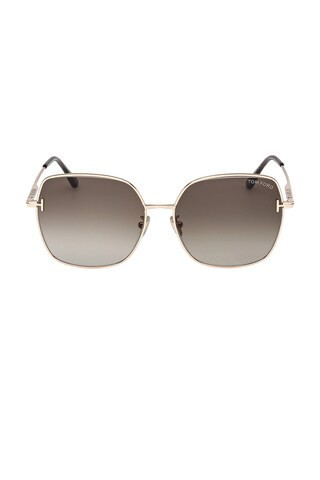 TOM FORD Square Sunglasses in Rose Gold | FWRD 