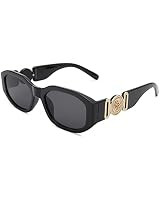 FEISEDY Retro Trendy Rectangle Sunglasses Women Men Vintage 90s Small Narrow Square Sunglasses B2... | Amazon (US)
