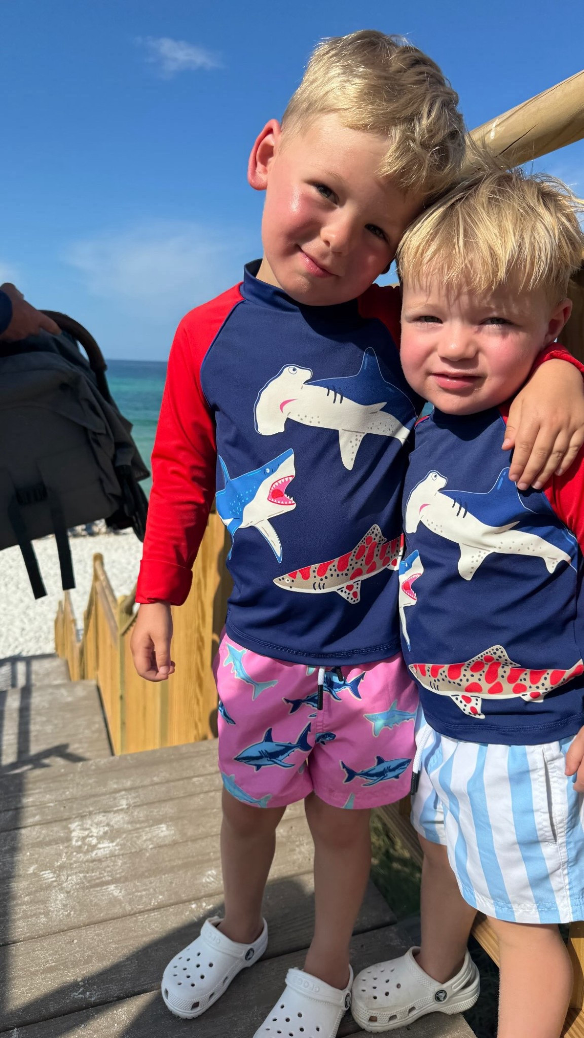 The cutest beach boys 🌊☀️🏝️

#LTKKids #LTKSummerEdit #LTKSwim