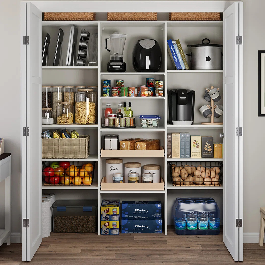Dotted Line™ Dotted Line Jorah 74.1'' Pantry System & Reviews | Wayfair | Wayfair North America