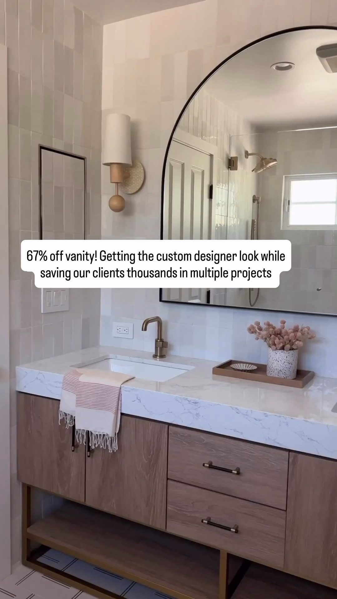 This Vanity looks custom and we save thousands of dollars! Comes in so many different sizes. The extra thick countertops make it look extra Luxe. Great quality at an amazing price and on sale at Wayfair

#LTKHome #LTKSaleAlert