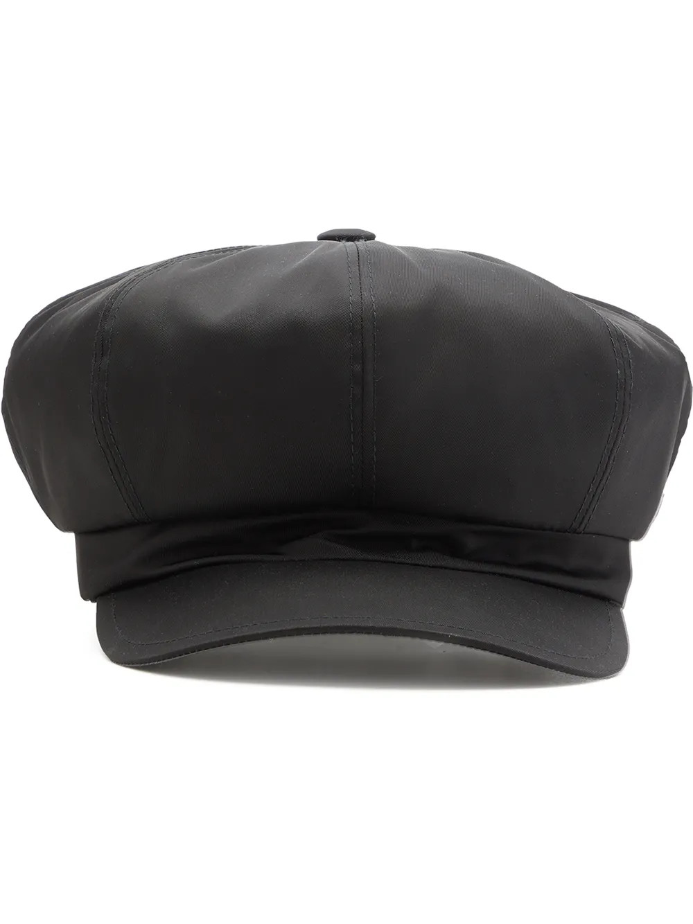 Re-Nylon triangle logo newsboy cap | Farfetch Global