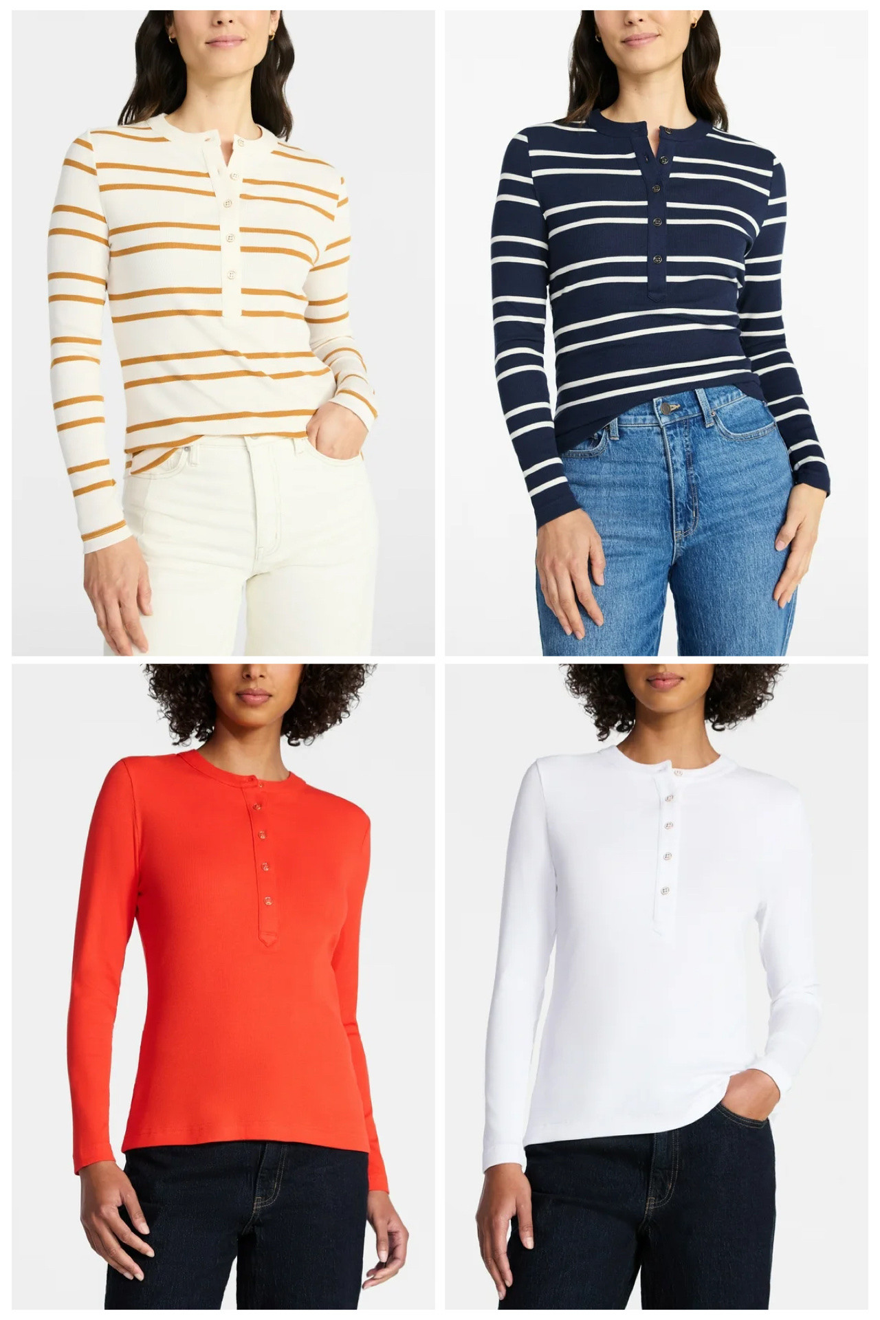 Walmart new arrival, time and tru Henley 

#LTKFindsUnder50 #LTKootd