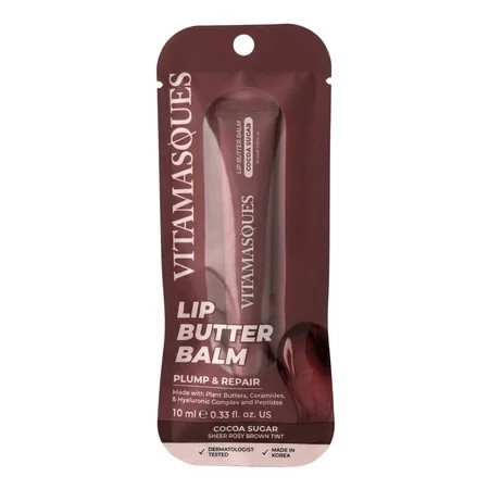 Vitamasques Lip Butter Balm, Cocoa Sugar, 0.33 fl oz | Walmart (US)