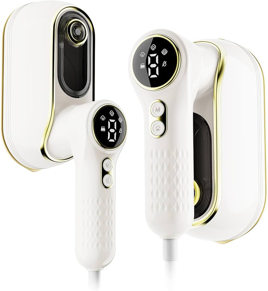 Portable Travel Steamer, 1200W Handheld Fabric Steamer for Clothes, 4 Modes with LCD Display, Pow... | Amazon (US)