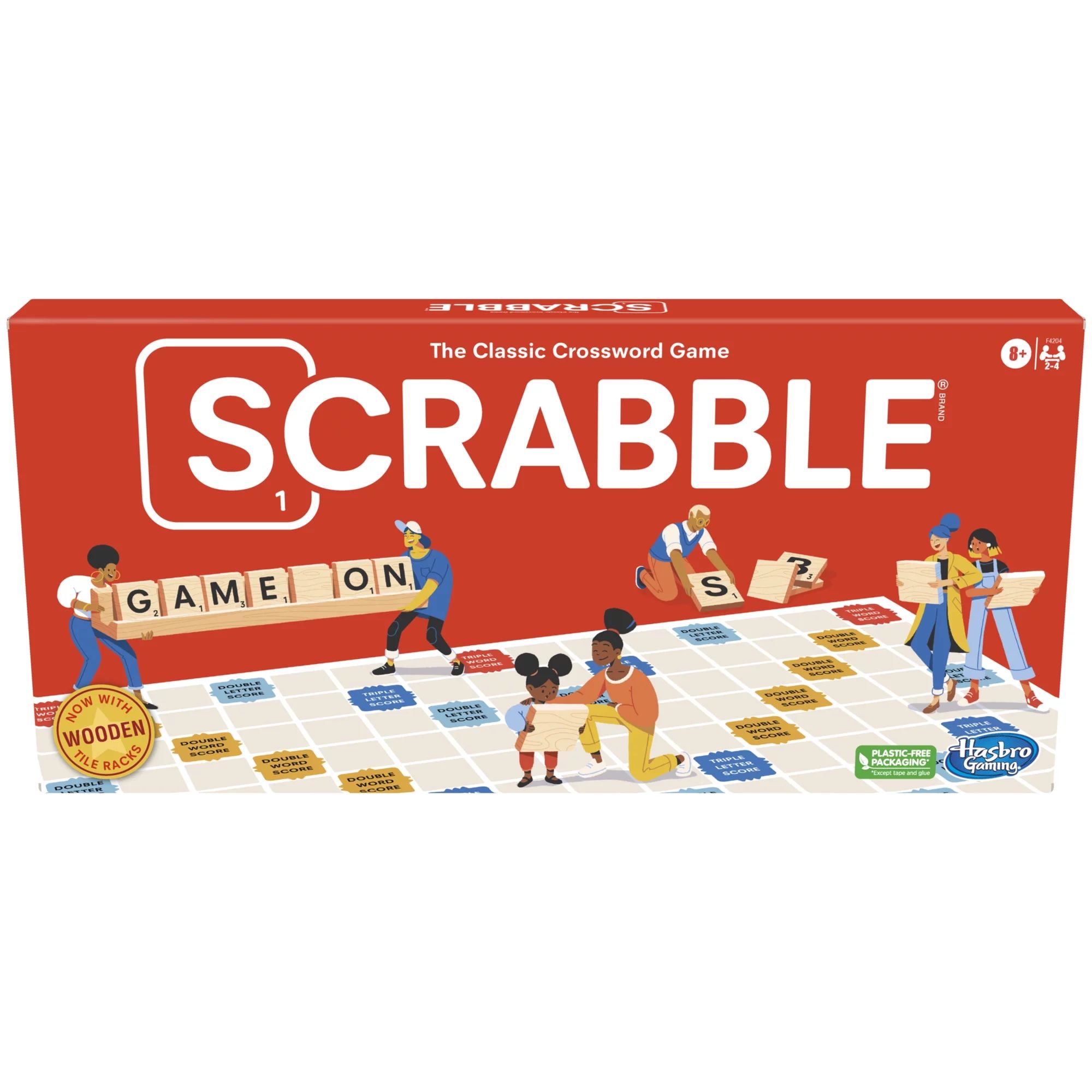 Scrabble Board Game for Kids and Family Ages 8 and Up, 2-4 Players - Walmart.com | Walmart (US)