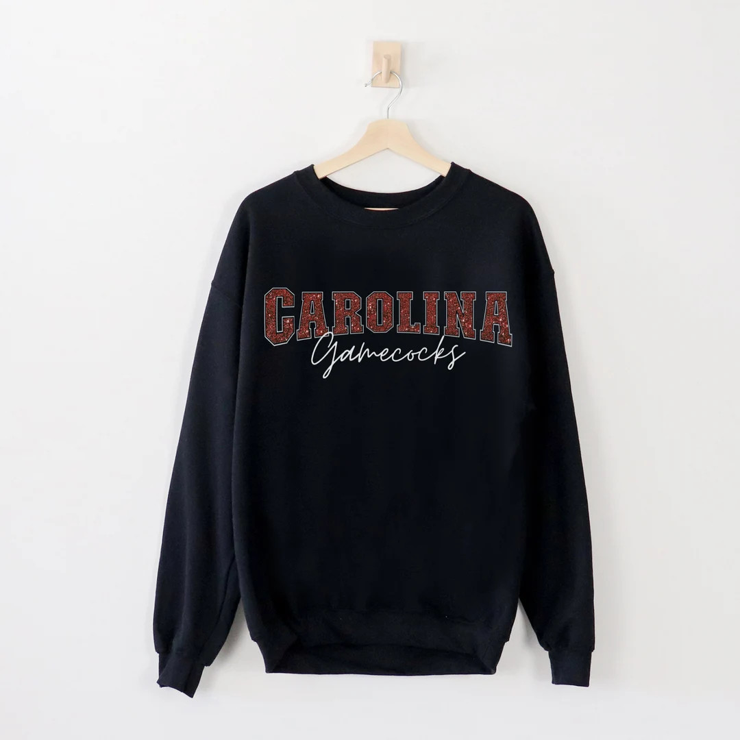SC Collegiate Sweatshirt | Collegiate Sweatshirts | Trendy Sweatshirt | Collegiate Apparel | Etsy (US)