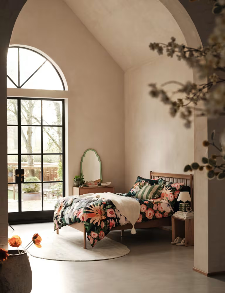 Pure Cotton Striped Cushion | Marks & Spencer (UK)