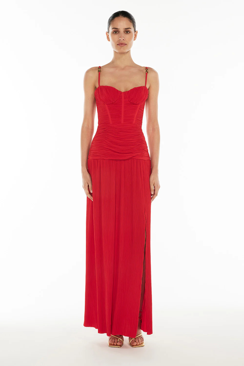 Double Time Pleat Dress | MANNING CARTELL