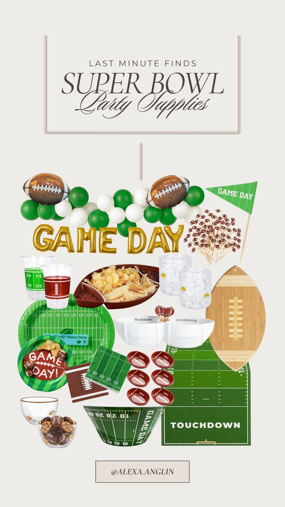 Last minute party supplies for a Super Bowl party! All Amazon + Target finds with fast shipping before the weekend! 

#LTKHome #LTKSeasonal #LTKfoodie