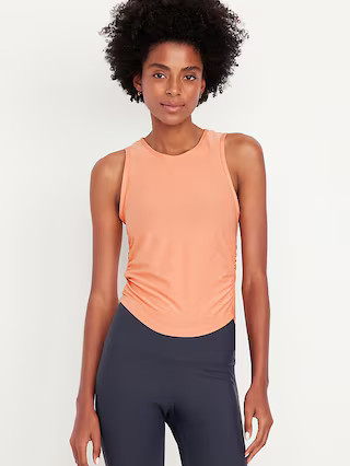 CloudMotion Ruched Tank Top | Old Navy (US)