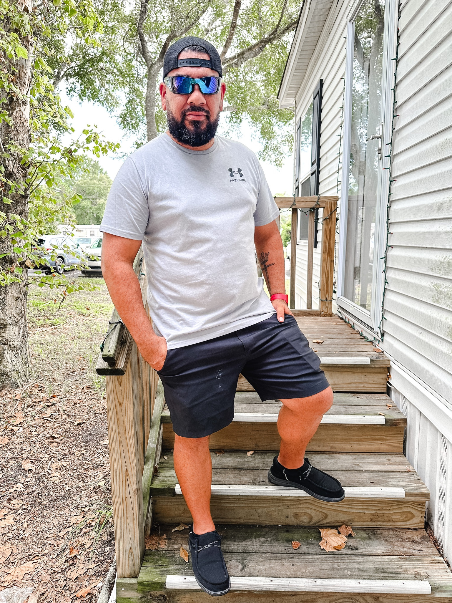 Casual men’s outfit inspo 

Under armor, shorts, hey dude inspired, men’s fashion 

#LTKmens #LTKstyletip #LTKfindsunder100