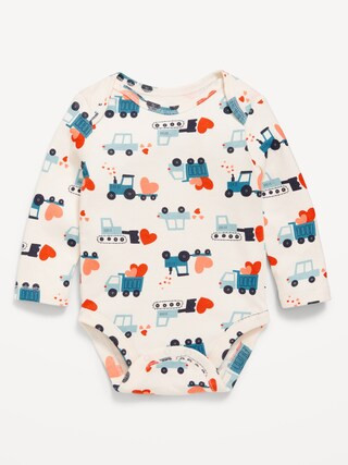 Printed Long-Sleeve Bodysuit for Baby | Old Navy (US)