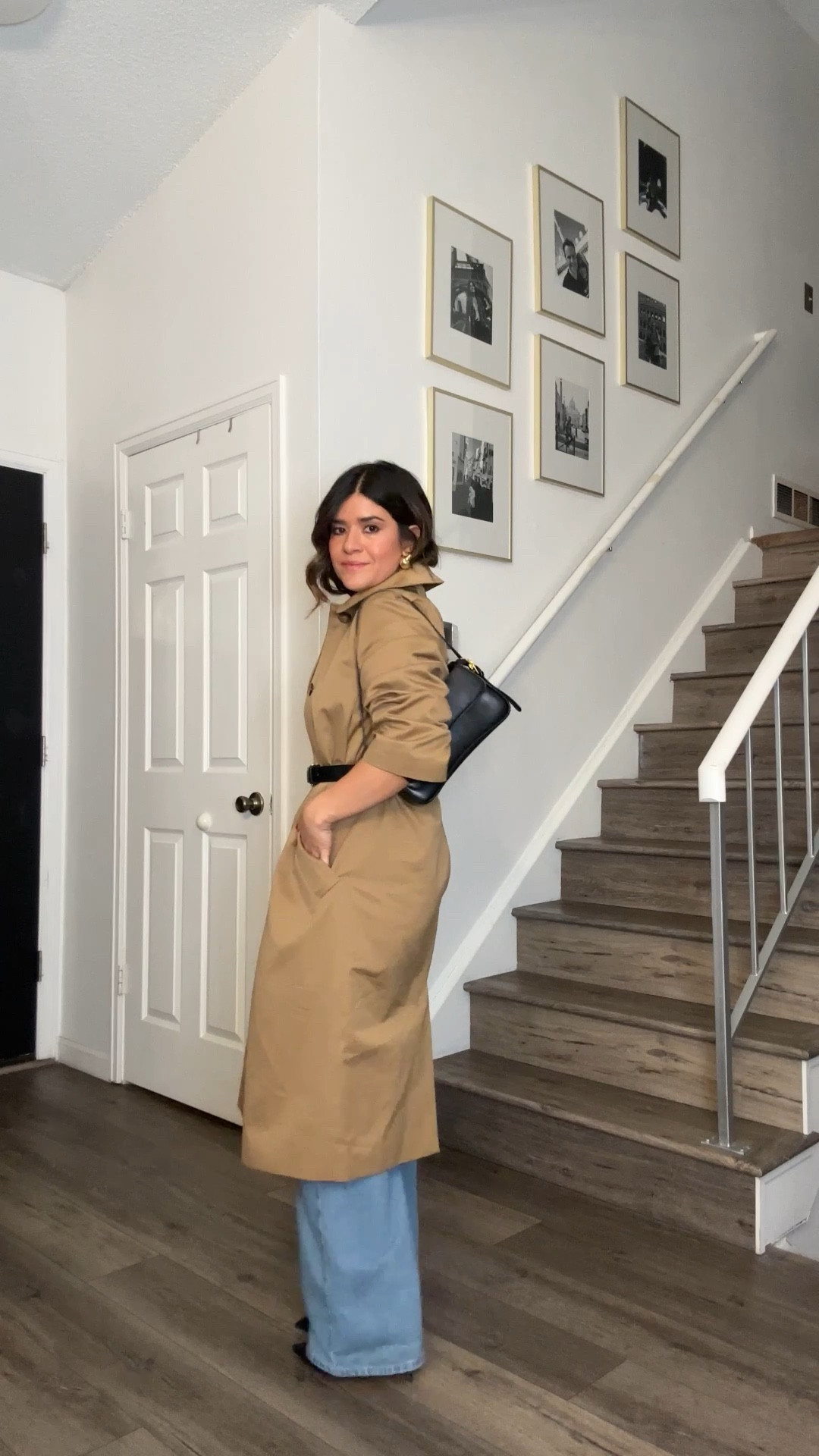 Another chic way to style this trench coat! I loved how it looks belted! The belt is also from Sézane!! 
Trench coat size 34
Jeans size 24. These are the cinch high waist wide leg Levi’s jeans! Take 30% off right now! 

#LTKFindsUnder50 #LTKFindsUnder100 #LTKSaleAlert