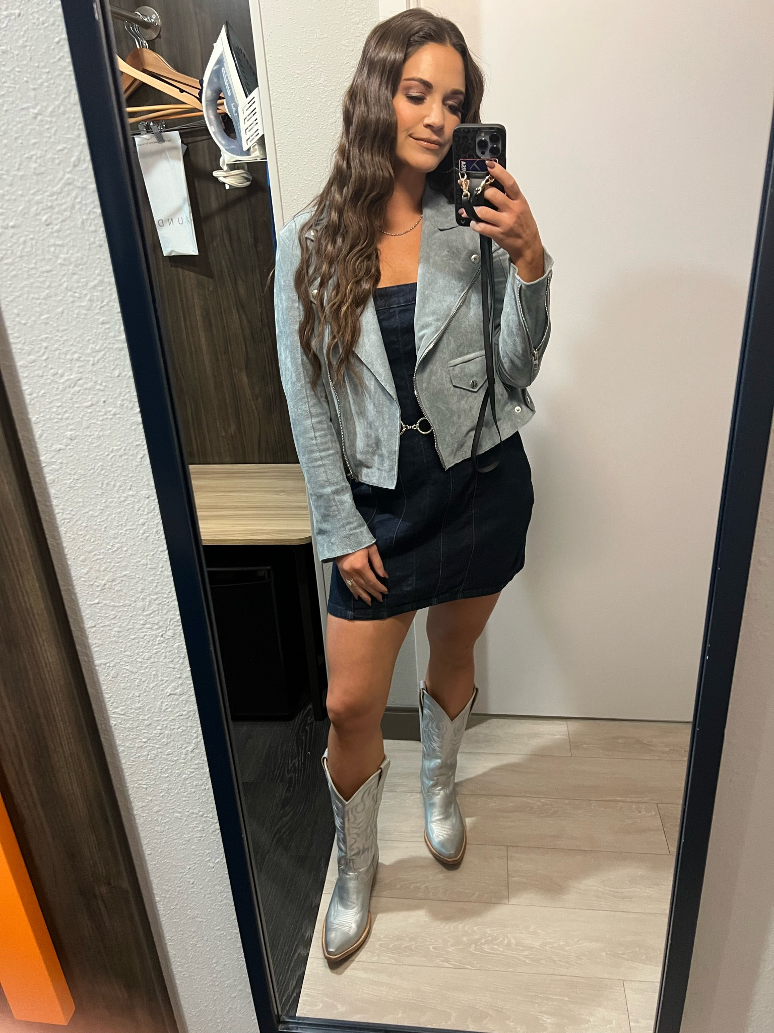 Blue jean baby. 💙 #boots #FallFashion

#LTKstyletip #LTKSeasonal