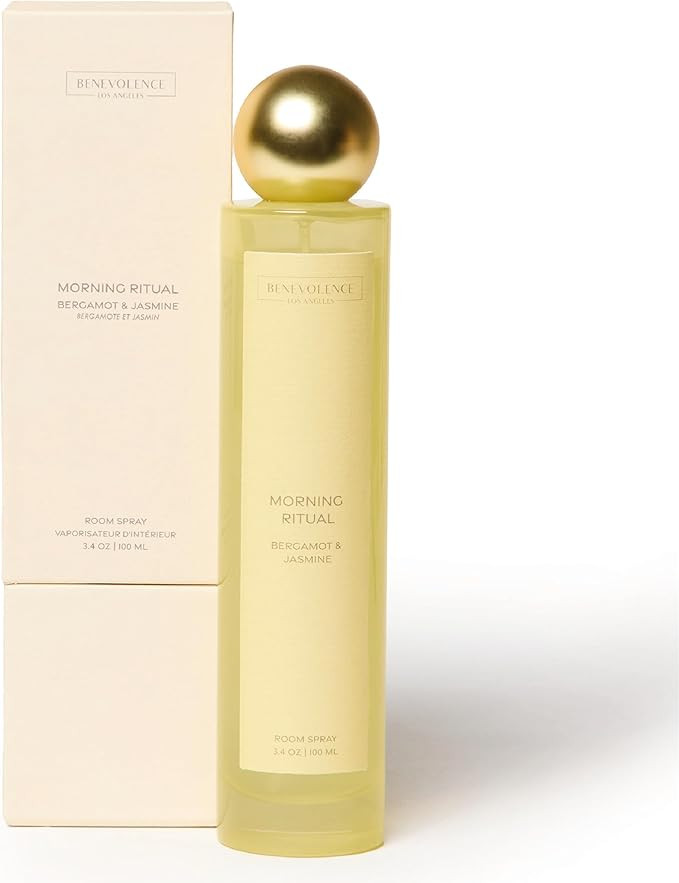 Bergamot & Jasmine Room Spray - Benevolence LA Air Freshener & Fabric Freshener Spray for Home & ... | Amazon (US)