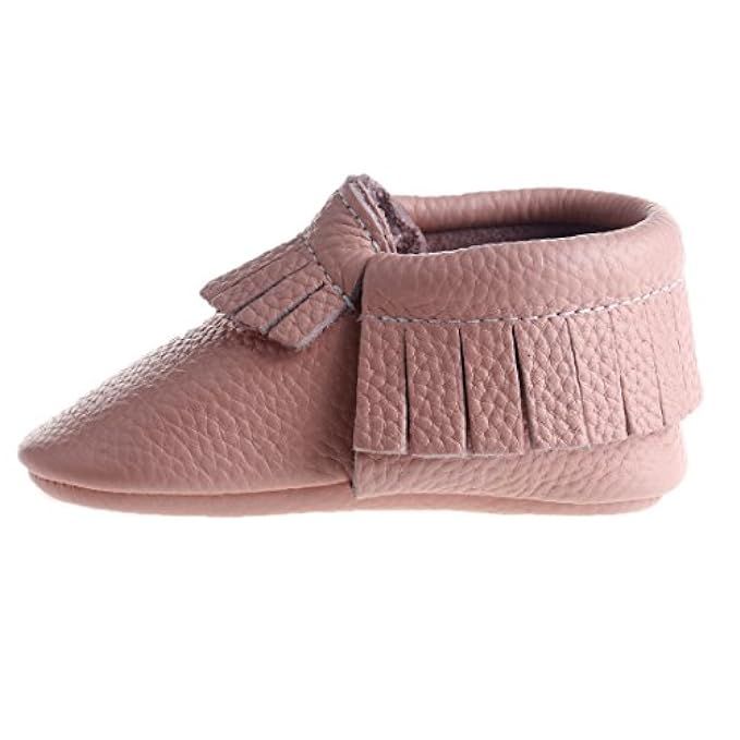 Pidoli Baby Shoes Moccasins Leather Infant/Toddlers For Boys and Girls | Amazon (US)