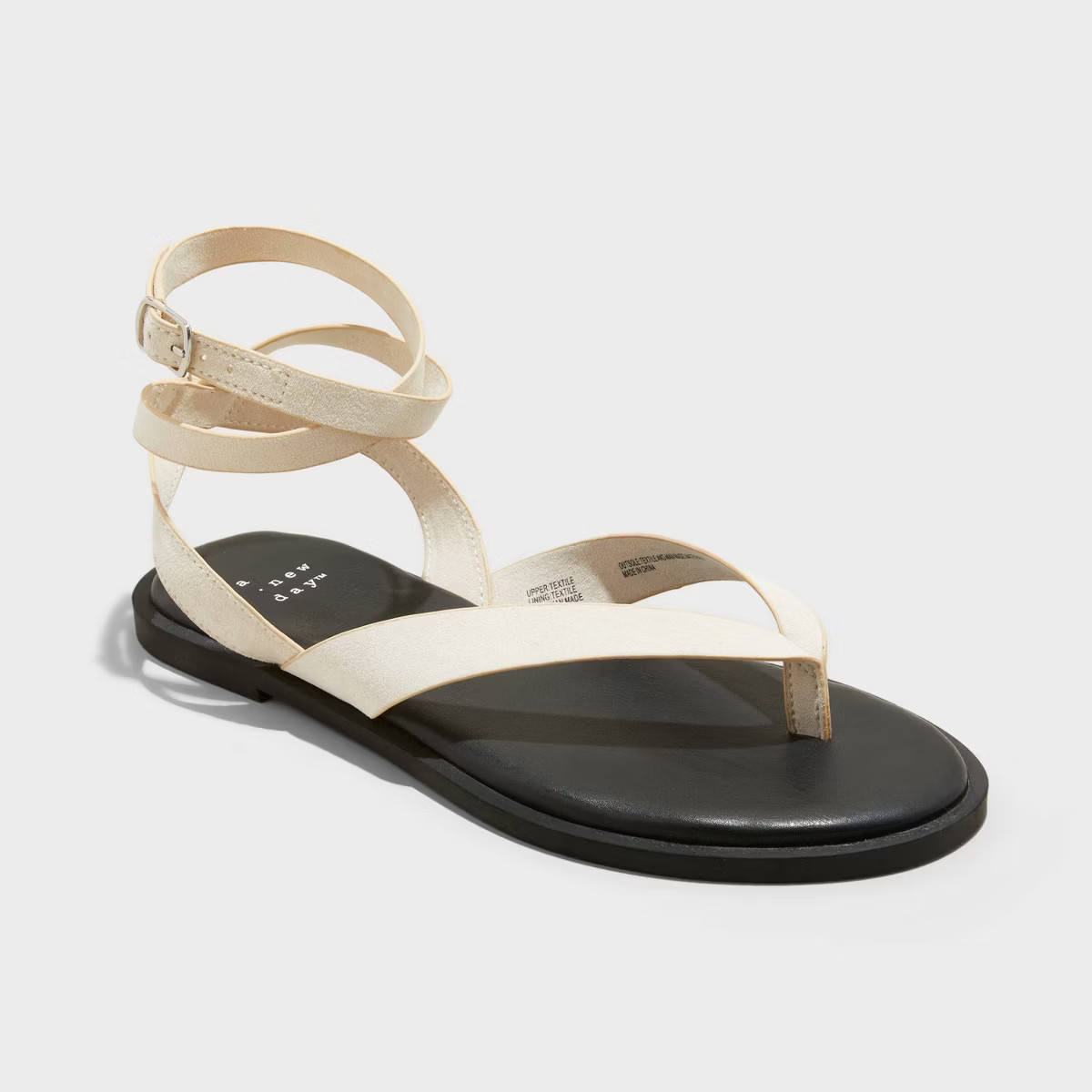 Women's Tarin Ankle Wrap Thong Sandals - A New Day™ | Target