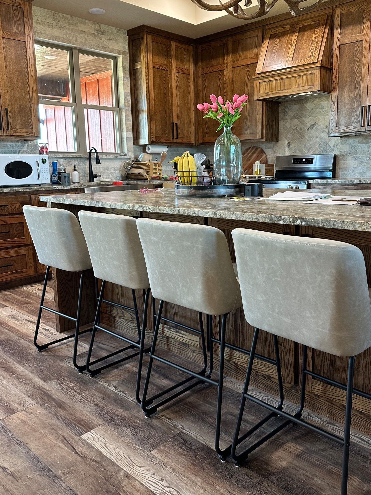 Our new kitchen barstools in the color beige gray🩶

#LTKHome