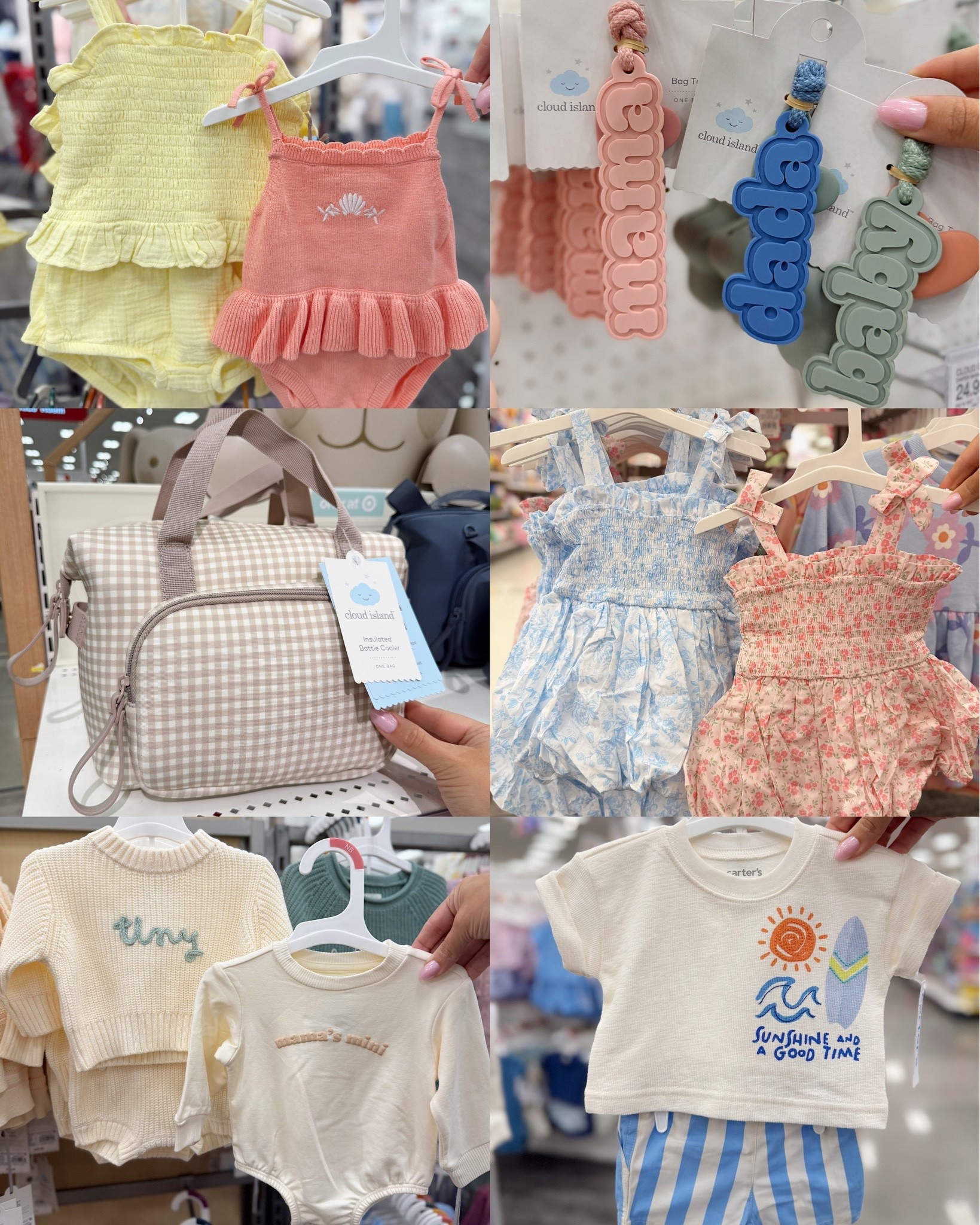 Recent @Target haul 🫶🏼

So many cute finds like baby girl summer outfits, baby boy summer outfits, toddler girl dresses, diaper bag tags, neutral baby outfits and so much more!

#LTKKids #LTKBaby #LTKmomlife