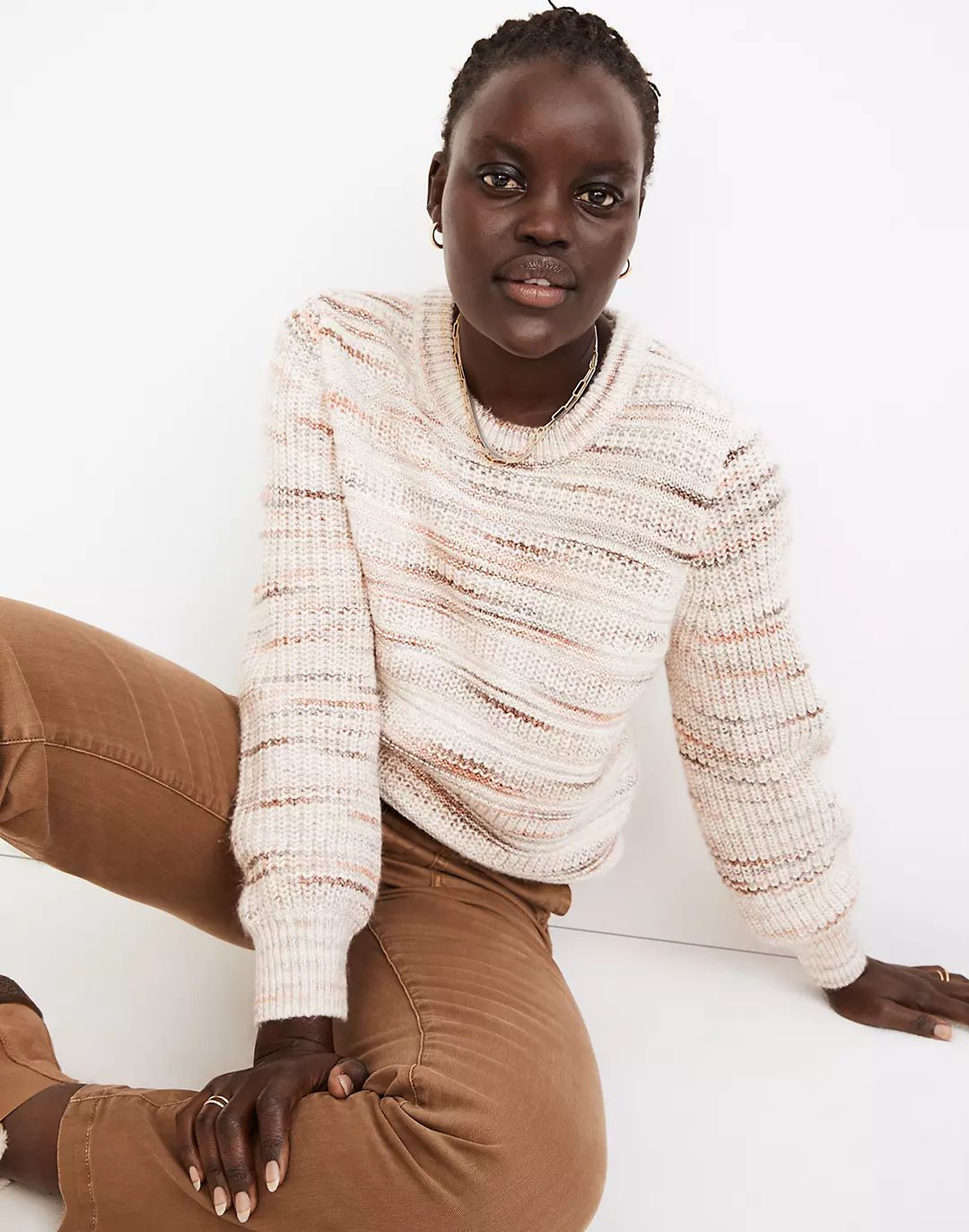 Space-Dyed Canton Pullover Sweater | Madewell