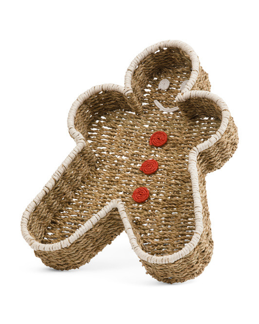Seagrass Gingerbread Tray | Global Home | Marshalls | Marshalls