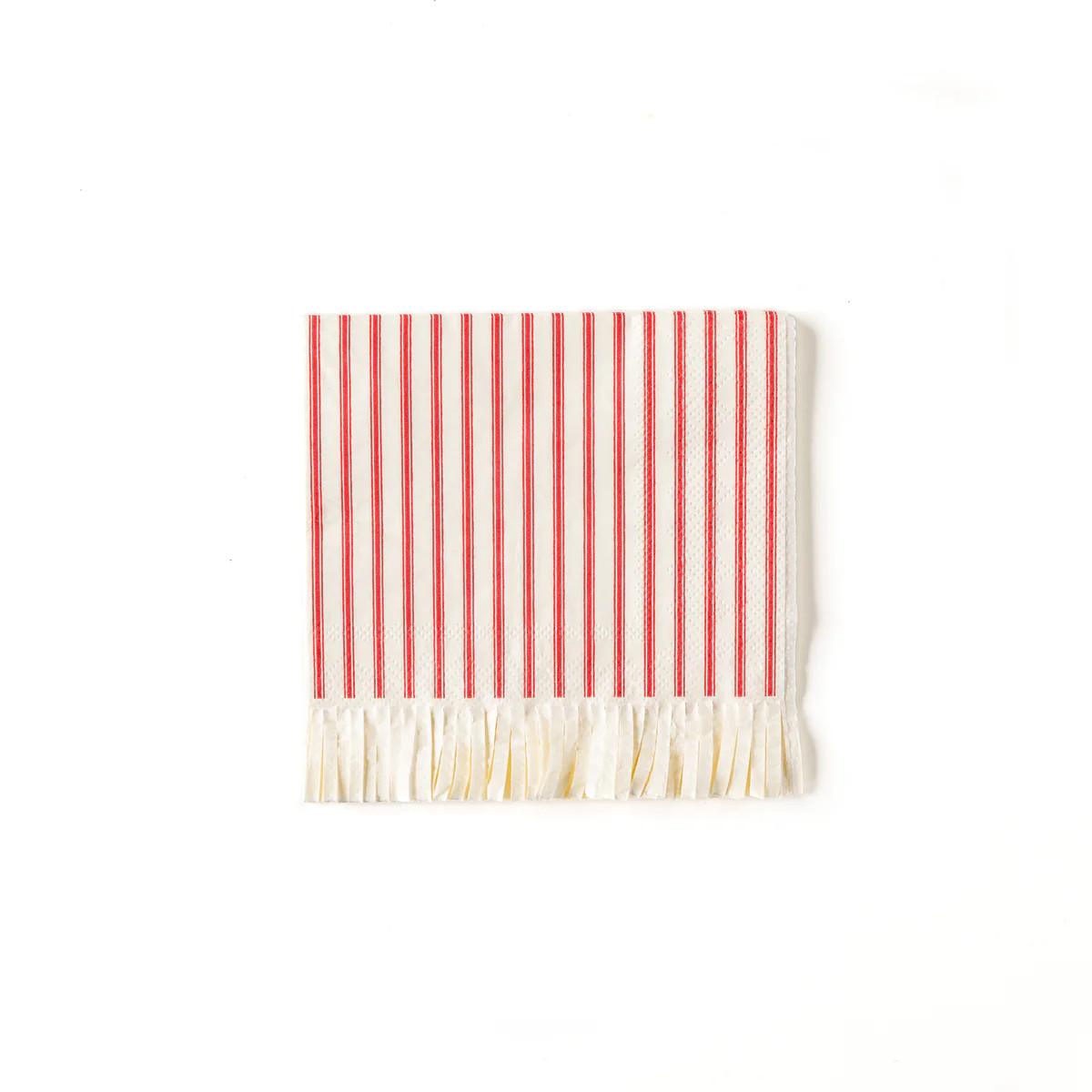 Believe Fringed Cocktail Napkin | My Mind's Eye