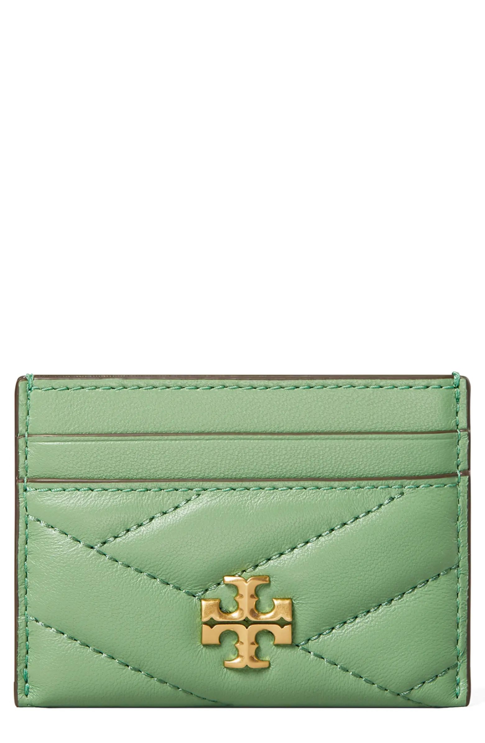 Kira Chevron Leather Card Case | Nordstrom