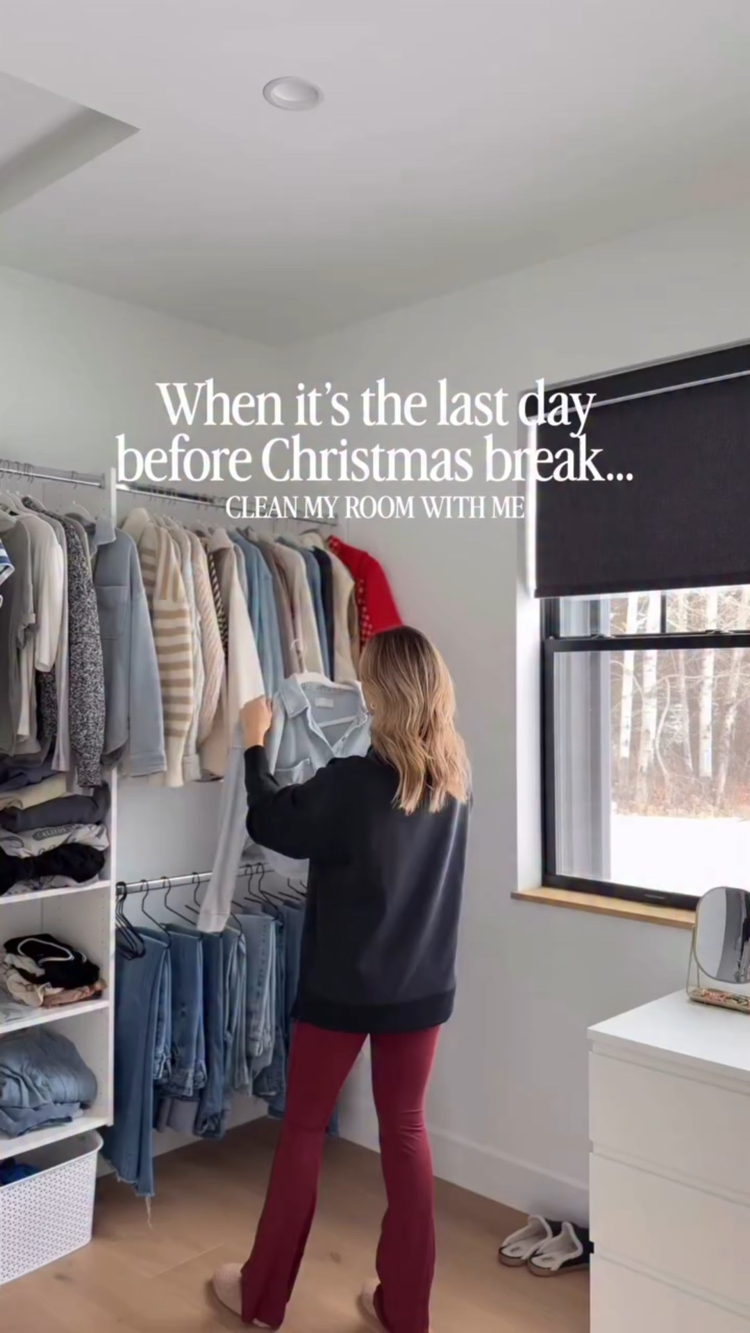 Comfy at home cleaning and wrapping day! 

Comment FRIDAY below to receive a DM with the link to this post on my LTK ⬇ https://liketk.it/5GYru #ltkootd #ltkhome #ltkgiftguide