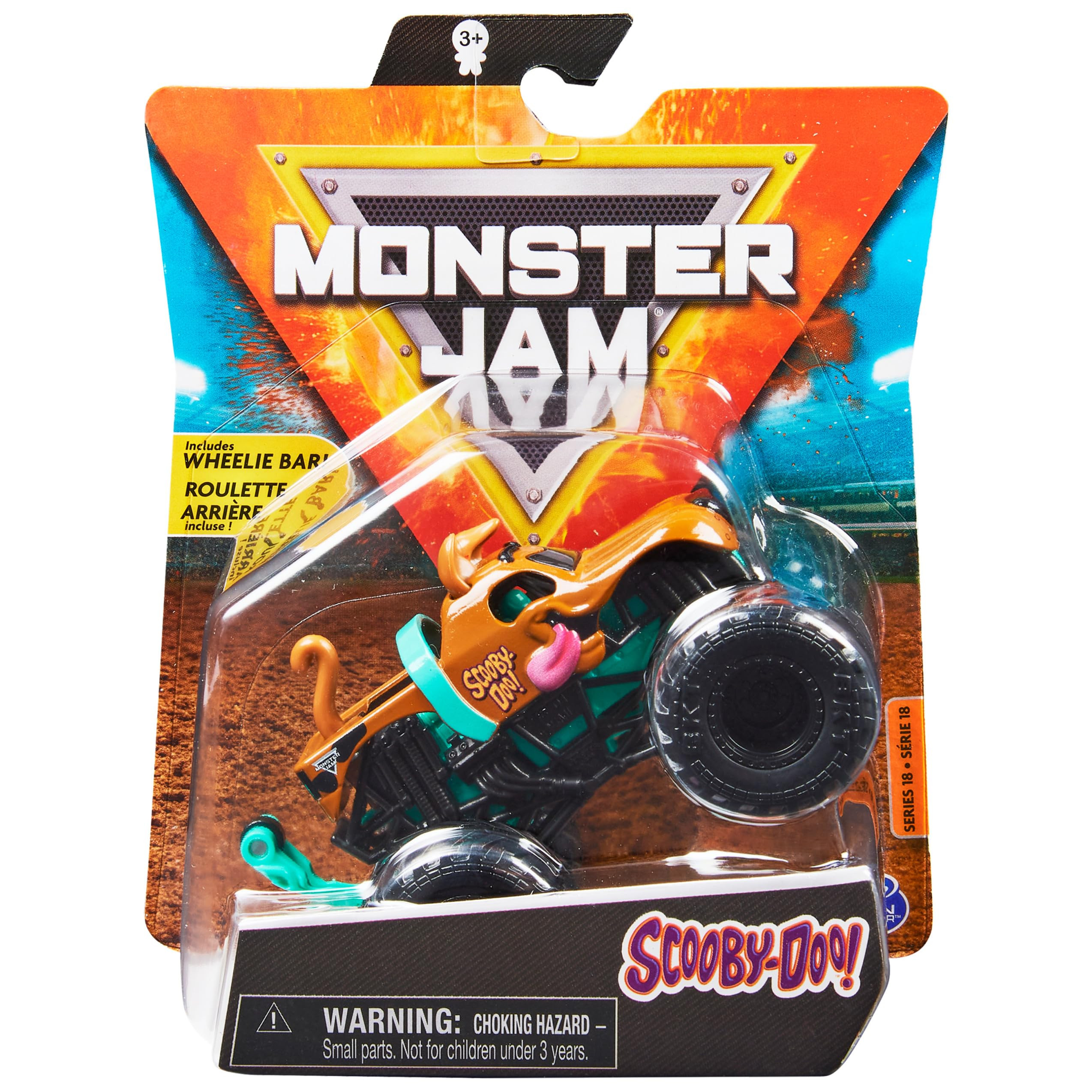Monster Jam, Official Scooby-Doo Monster Truck, Die-Cast Vehicle, Ruff Crowd Series, 1:64 Scale | Amazon (US)