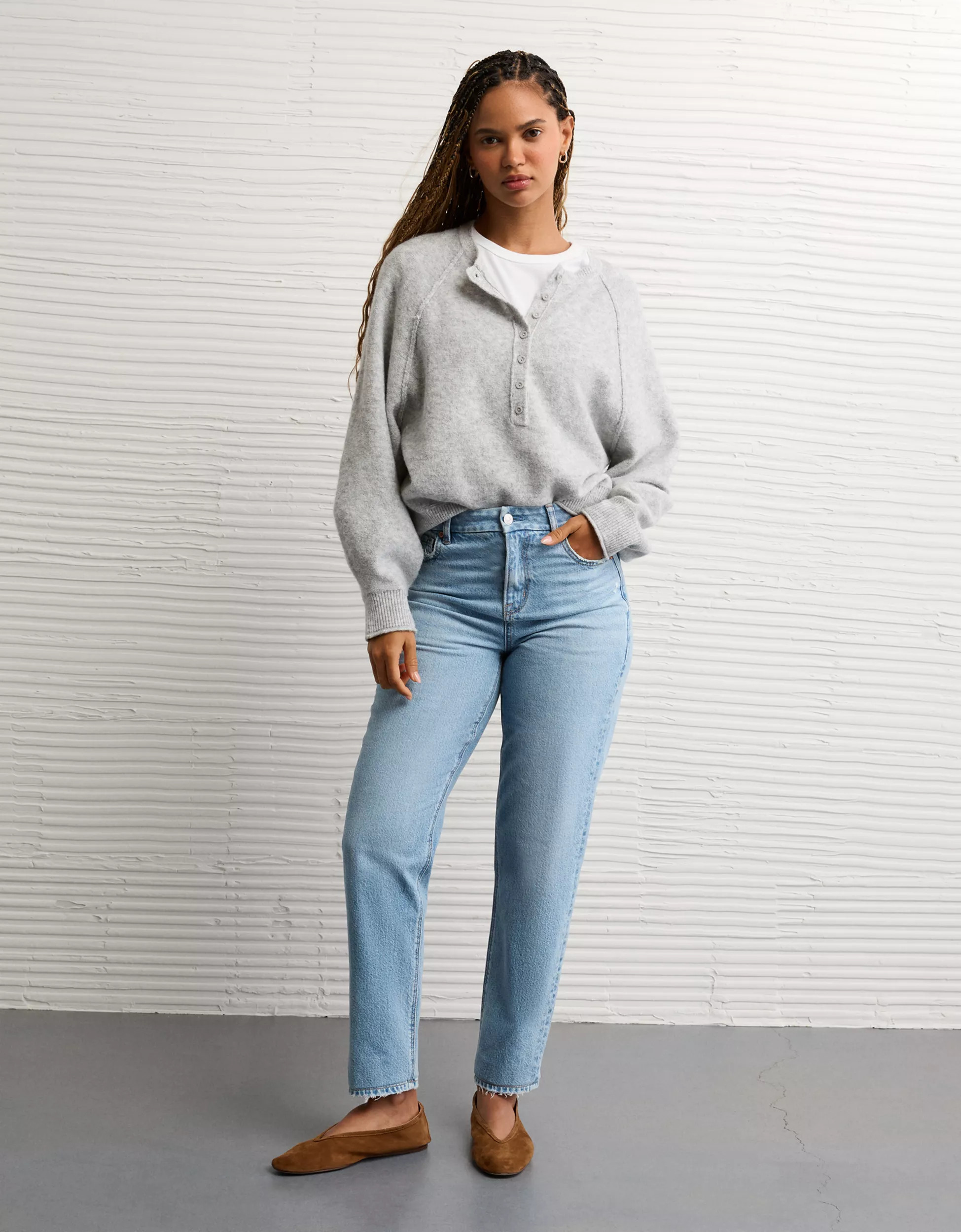 AE Whoa So Soft Henley T-Shirt | American Eagle Outfitters (US & CA)