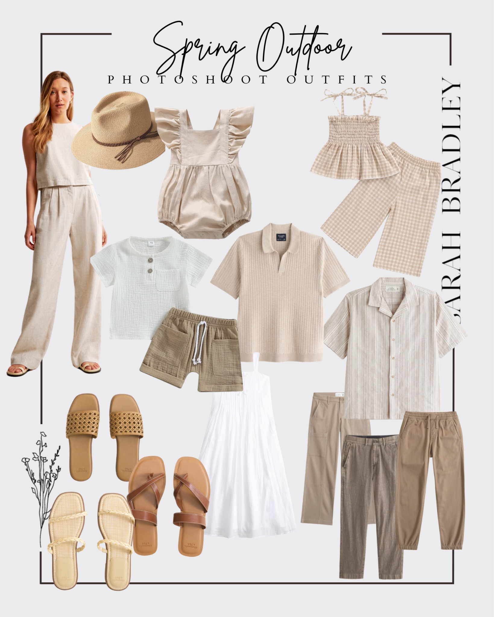 Got to love spring neutrals! Works well for any setting! 

#LTKFamily #LTKStyleTip #LTKBaby