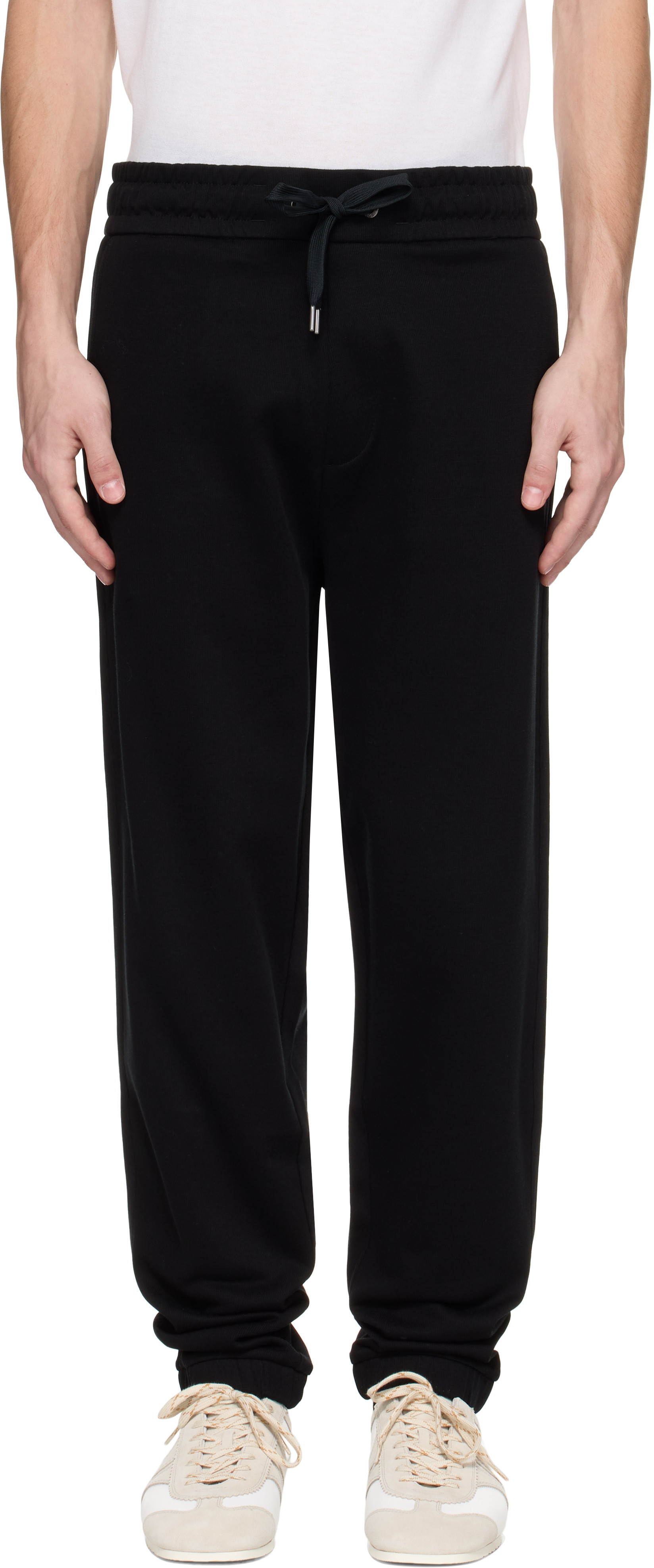 BOSS Black Drawstring Sweatpants | SSENSE