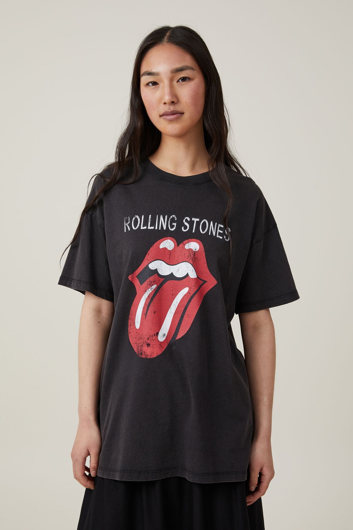 Oversized Rolling Stones Music Tee | Cotton On (ANZ)