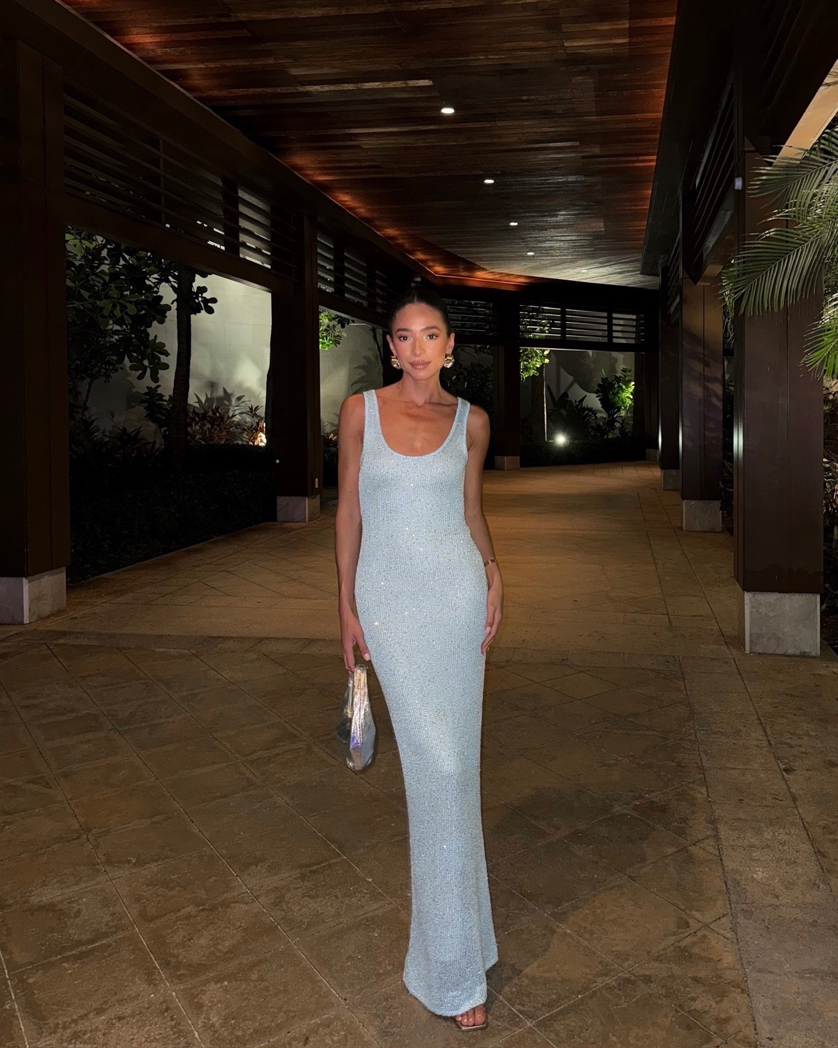 Resort wear outfit 🩵 Wearing size small vacation dress 

Spring break outfit, resort outfit, dinner outfit, date night outfit, maxi drees, blue dress, blue sequin dress, vacation outfit

#LTKSeasonal