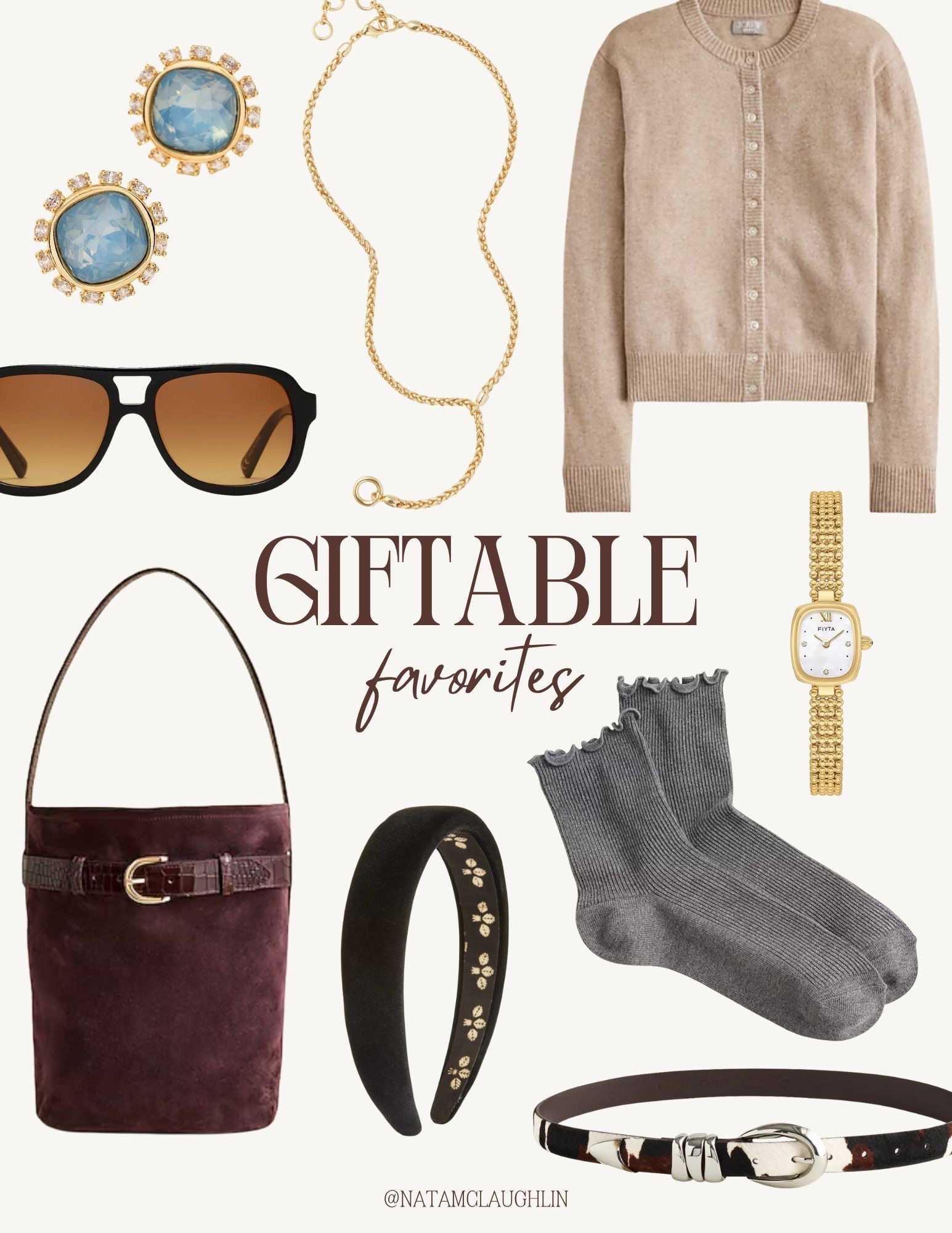 Giftable favorites! I love this J. Crew cardigan and Madewell sunglasses and ruffle ankle socks. 

#LTKGiftGuide #LTKSeasonal #LTKHoliday