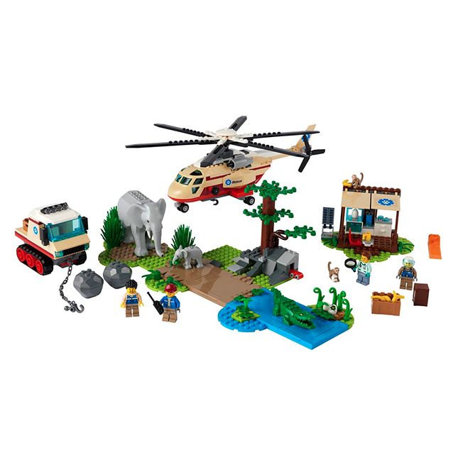 LEGO City Wildlife - Wildlife Rescue Operation | Fat Brain Toys