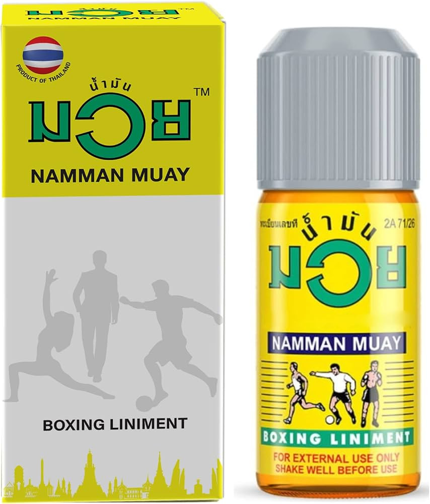 Namman Muay Thai Boxing Analgesic Balm Oil for Massage Muscle Joint 120ml | Amazon (US)