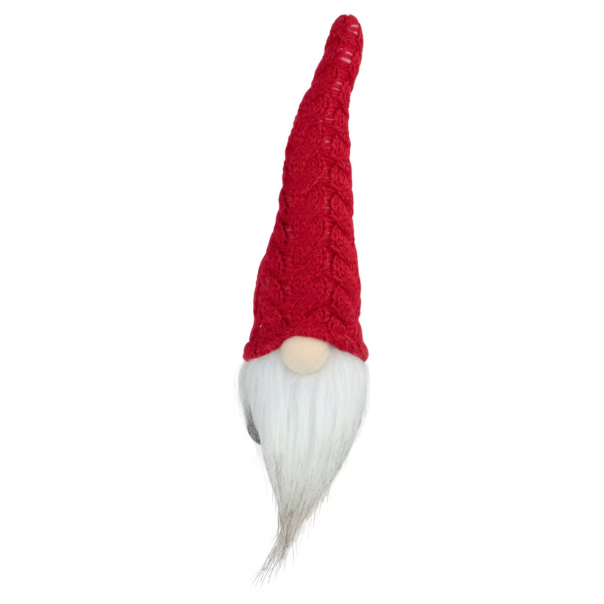 Northlight Gnome with Knitted Hat Christmas Decoration - 8" - Gray and Red | Target