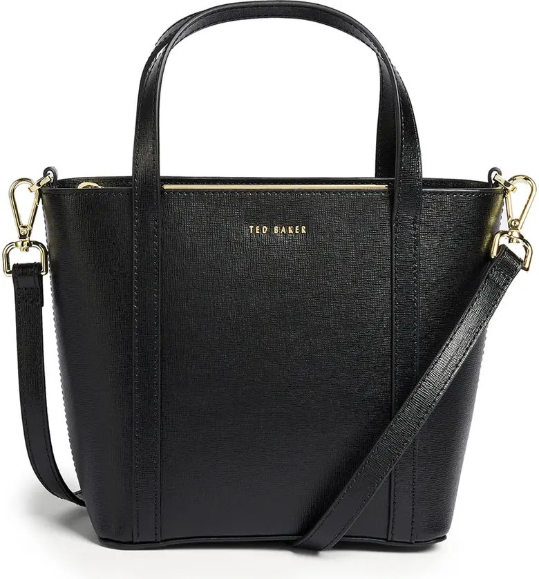 Krysten Saffiano Bar Detail Tote BagTED BAKER LONDON | Nordstrom Rack