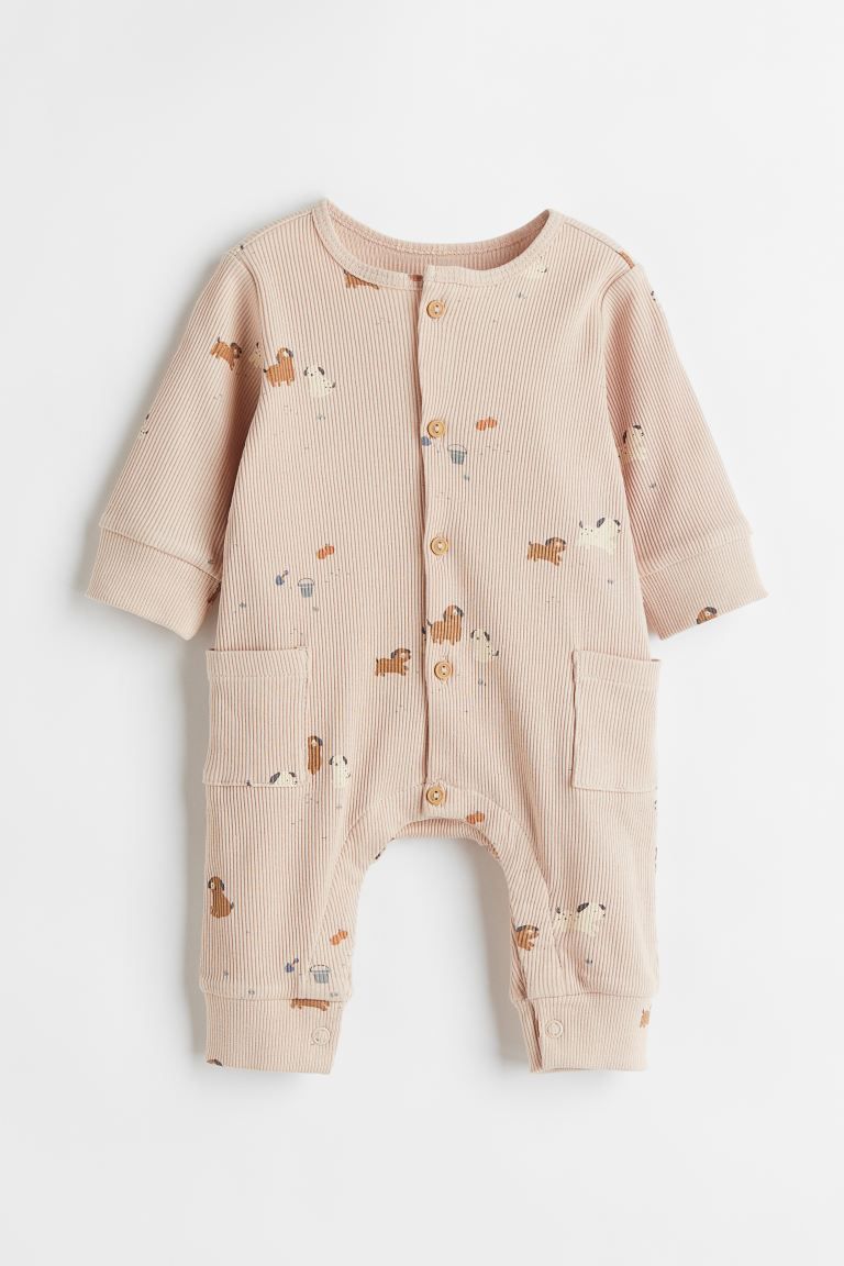 Ribbed Romper Suit | H&M (US + CA)